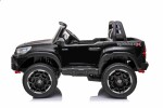 Mamido Mamido Detské elektrické autíčko Toyota Hilux 2x24V7Ah | 4x200W | 4x4 | pre 2 deti | ECO koža | EVA kolesá čierne