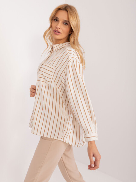 Košeľa BP KS 1148.12 béžová - FPrice XL