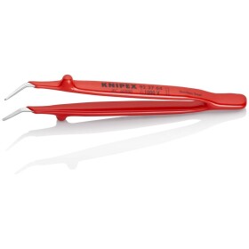 Knipex 92 37 64 VDE izolovaná pinzeta špicatý, zahnutý 45 °, jemný 148 mm; 92 37 64