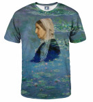 Aloha From Deer Water Mother T-Shirt TSH AFD954 Blue