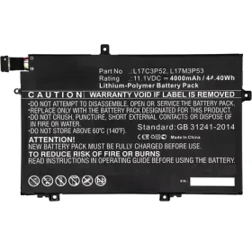 CoreParts Batéria pre notebook Lenovo ThinkPad L480 čierna / Batéria pre notebook / Li- ION / 210g (MBXLE-BA0130)