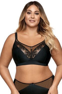 Dámska podprsenka 1691/1 Libi black plus - AVA černá 90/G