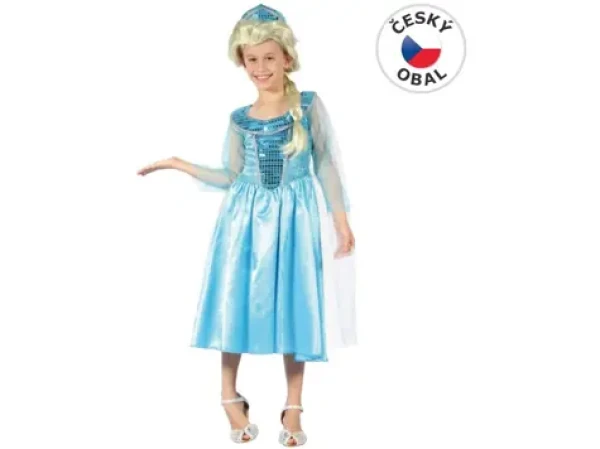 Made 86064 - Kostým na karneval - Ľadová princezná 120-130cm