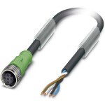 Sensor/Actuator cable SAC-4P-10,0-186/M12FS 1509500 Phoenix Contact; 1509500