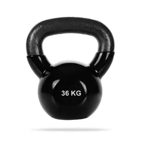 Kettlebell čierny - GymBeam (čierna) (51190-12-36kg)