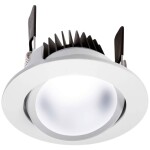 Deko Light 565193 COB 68 CCT LED vstavané svetlo En.trieda 2021: G (A - G) LED pevne zabudované LED osvetlenie 8 W Signálna biela (RAL 9003); 565193