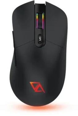 California Access Serval čierna / herná bezdrôtová myš / 10000 DPI / 2.4GHz + USB-C / 6 tlačidiel / RGB (CA1048)