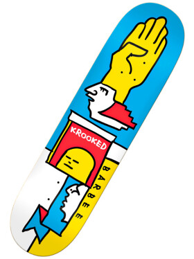 Krooked BARBEE MONDRIAAN skateboard doska - 8.5