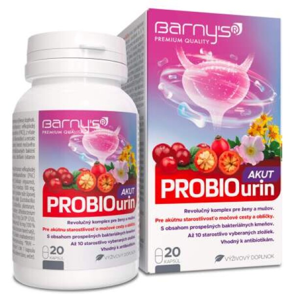 BARNY´S Probiourin akut 20 kapsúl