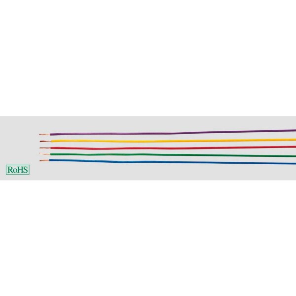 HELU 29099 jeden drôt, H05V-K, 1 x 0.75 mm², modrá, 100 m; 29099