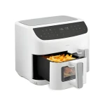 Medion Life P20 MD11760 XXL biela / Duálna teplovzdušná fritéza / 2x 4,35 l / Dotykový displej / 2600 W (50077283)
