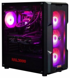 HAL3000 Alfa Gamer Elite čierna / AMD RYZEN 7 7800X3D / 32GB / RTX 4070 Ti Super 16GB / 2TB PCIe4 SSD / WiFi / W11H (PCHS2676)