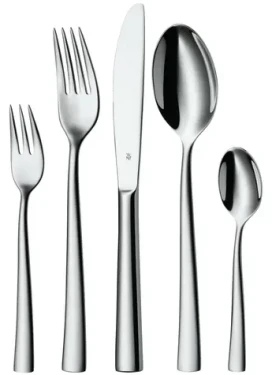 WMF Philadelphia / Sada príborov / 60 ks / pre 12 osôb / nerezová oceľ Cromargan® 18/10 (NO)