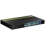 TrendNet TPE-2840WS sieťový switch 10 / 100 / 1000 MBit/s funkcia PoE; TPE-2840WS