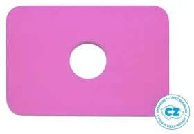 Marimex Plavecká doska Obdĺžnik ružová / Plavecká doska / 300 x 200 x 38 mm / pena EVA (12597)