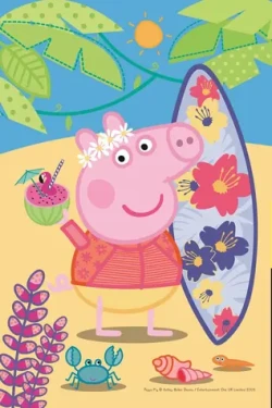 Trefl - Puzzle - Prasiatko Peppa: Na pláži