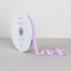 Bella Rose Zamatová stuha 1 cm – Lavender (10 m)
