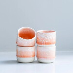 Studio Arhoj Porcelánový hrnček Salmon Stream 50 ml