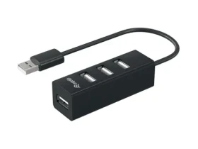 Equip USB Hub 4X USB-A čierna / USB hub / 4 porty / USB 2.0 / 480 Mbit/s (128955)