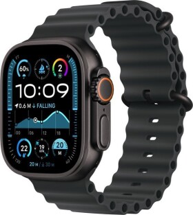 Apple Watch Ultra 2 GPS + Cellular 49mm Black Titanium Case with Black Ocean Band