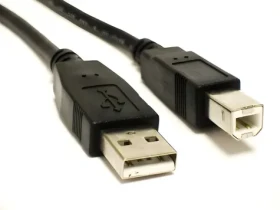 Sharkoon USB-A - USB-B 2.0 čierna / Kábel / 1 m (4044951015252)