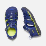 Detské sandále SEACAMP II CNX, BLUE DEPTHS/CHARTREUSE, keen, 1022993/1022978/1022939, modré - 22