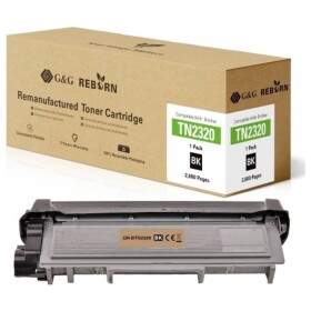 G&G Reborn remanufactured toner náhradný Brother TN-2320 čierna 2600 Seiten kompatibilná toner; 21178