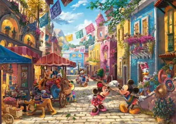 Schmidt Puzzle Mickey Minnie v Mexiku