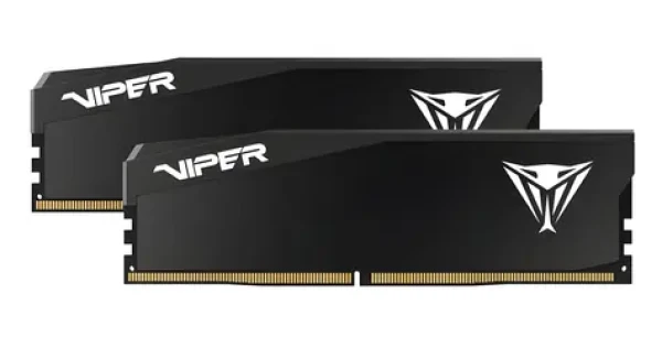 Patriot Viper Elite 5 Ultra 32GB (2x16GB) 6000MHz čierna / DIMM / DDR5 / CL28 / On-Die ECC / Unbuffered / 1.4V (VEU532G6028K)