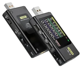 FNIRSI FNB58 čierna / USB tester nabíjania / USB-C PD 3.1 / Bluetooth (FNB58)
