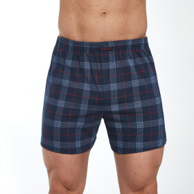 Pánské boxerky Comfort model 18022347 S2XL tmavě modrá S - Cornette