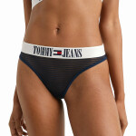 Dámske čipkované tangá TJ Archive UW0UW04571-C87 - Tommy Hilfiger L