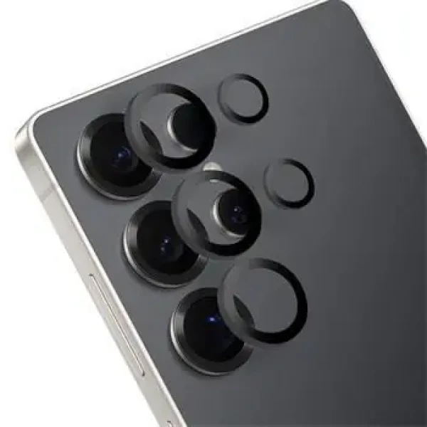 Obal:Me Ochrana Šošoviek pre Samsung Galaxy S25 Ultra Titanium Black (57983125809)