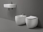 KERASAN - FLO WC misa 36x51,5cm, spodný/zadný odpad, biela 311601