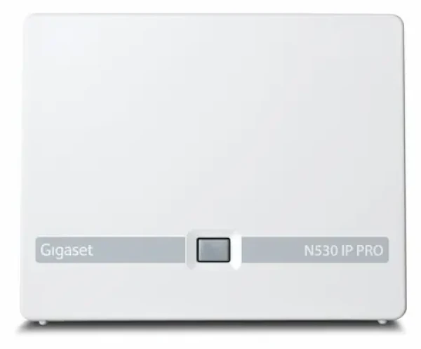 Gigaset N530 IP PRO / DECT IP základňa / až 8 slúchadiel / PoE / Biela (4255781906669)