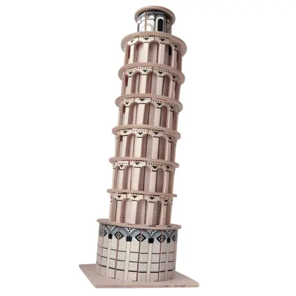 Woodcraft Drevené 3D puzzle Šikmá veža v Pise