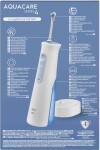 Oral-B AquaCare 4 Pro-Expert/ Ústna sprcha / 4 režimy čistenia / 2 nastavenia intenzity / 2 trysky (AquaCare 4)