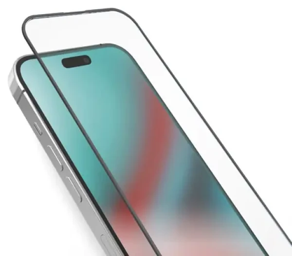 SBS Full Cover Apple iPhone 16 Pro Max čierna / Tvrdené ochranné sklo / Lepenie cez celý displej