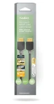 Nedis antracitová / Kábel HDMI / High Speed Ethernet / ARC / 4K 60 Hz / 18 Gbps / 0,5 m / Okrúhly (CVBW34000AT05)