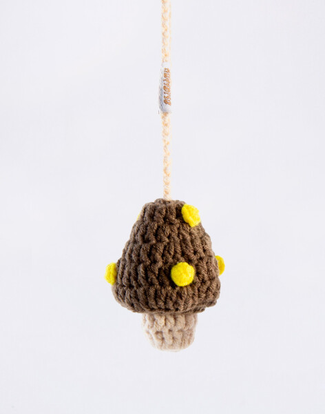 Komono Mycelium Keychain Brown Beige