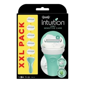 Wilkinson Intuition Sensitive Care XXL holiaci strojček + náhradná hlavica 5ks (WDS030)
