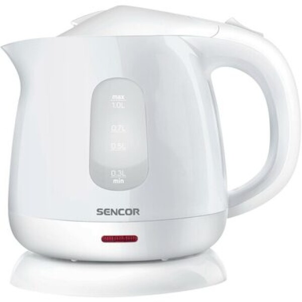 Sencor SWK 1010WH biela / Rýchlovarná kanvica / 1100W / 1L (8590669197606)