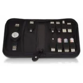 DeLock cestovná sada navíjacích káblov a adaptérov (18612)