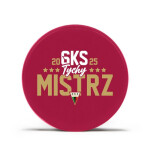 Hokejový puk GKS Tychy 6 Poľský majster SREBKR-GKS černá