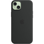 Apple iPhone 15 Plus Silicone Case with MagSafe - čierne MT103ZM/A