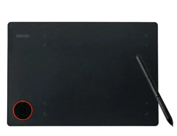 EVOLVEO Grafico TW čierna / grafický tablet / 195 x 145 mm / Interaktívne koliesko (GFK-TW)