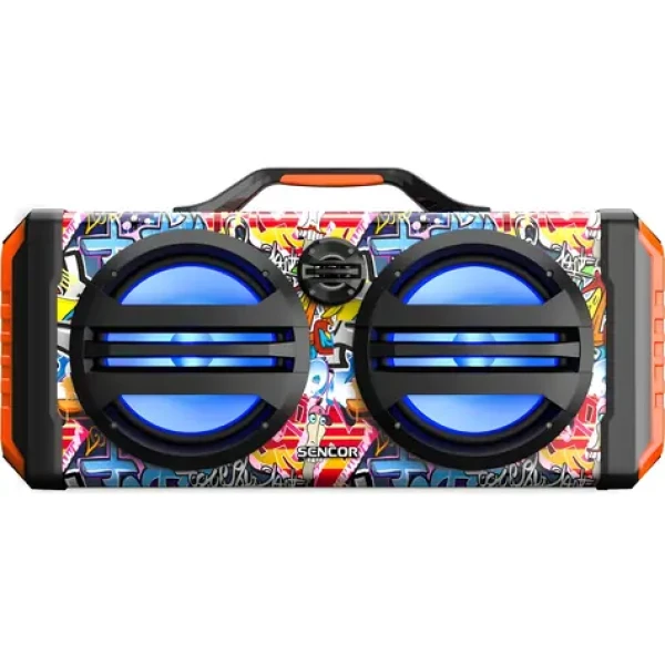 Sencor SSS 3900 KIDS / Detský reproduktor s mikrofónom / Bluetooth 5.0 / 4000 mAh / USB / LED Displej / 100W (35057831)
