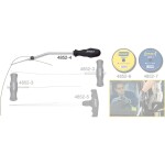 Protidržák drôtu na vyrezávanie autoskiel Hazet 4852-4A; 4852-4A