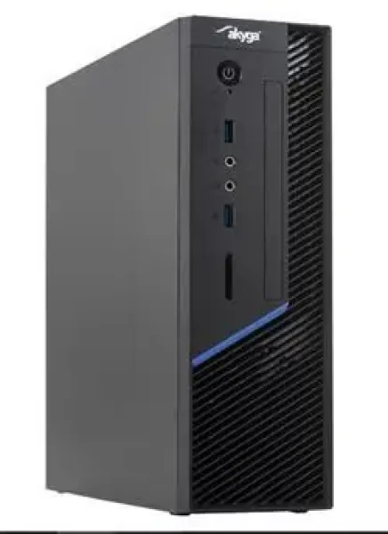 Akyga / Skriňa PC / Mini-ITX / SFF / čítačka SD, MMC, TransFlash (AK-202-01BK)