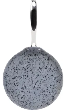 Lamart LT1291 čierna/sivá / Panvica na palacinky / 25 cm / hliník / nepriľnavý povrch (42007223)